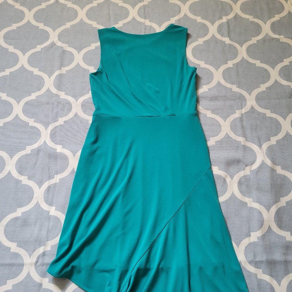 Ann Taylor Dress Sleeveless Holiday Party asymmetrical - Picture 7 of 11